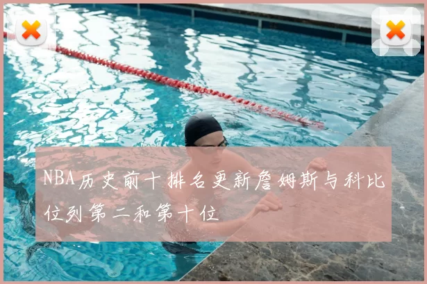 NBA历史前十排名更新詹姆斯与科比位列第二和第十位
