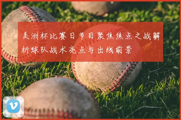 美洲杯比赛日节目聚焦焦点之战解析球队战术亮点与出线前景